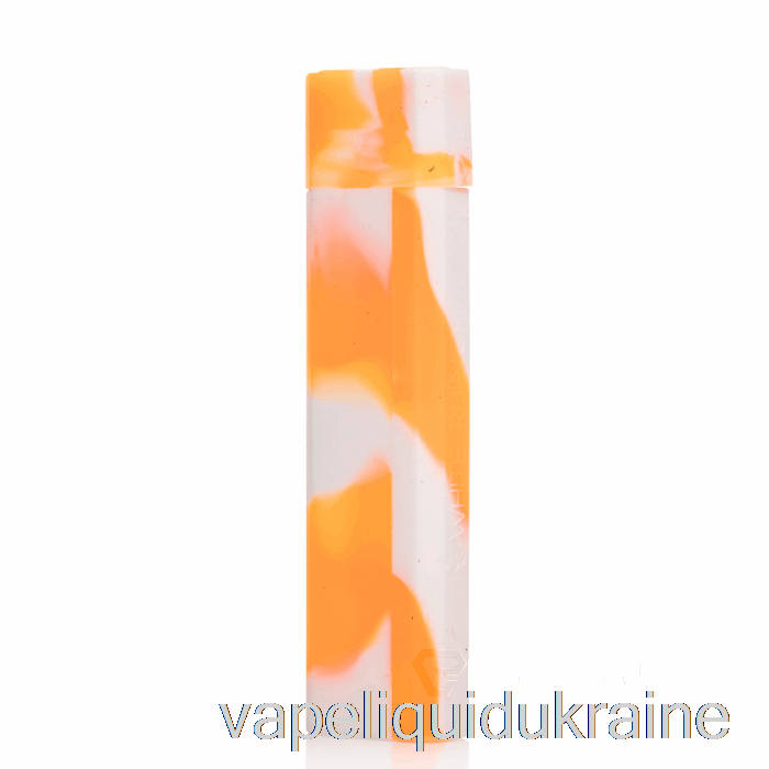 Vape Liquid Ukraine White Rhino Silicone Dab Out [Quartz] Orange White (UV Glow)